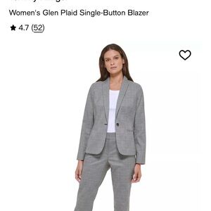 Tommy Hilfiger Gray Plaid Blazer